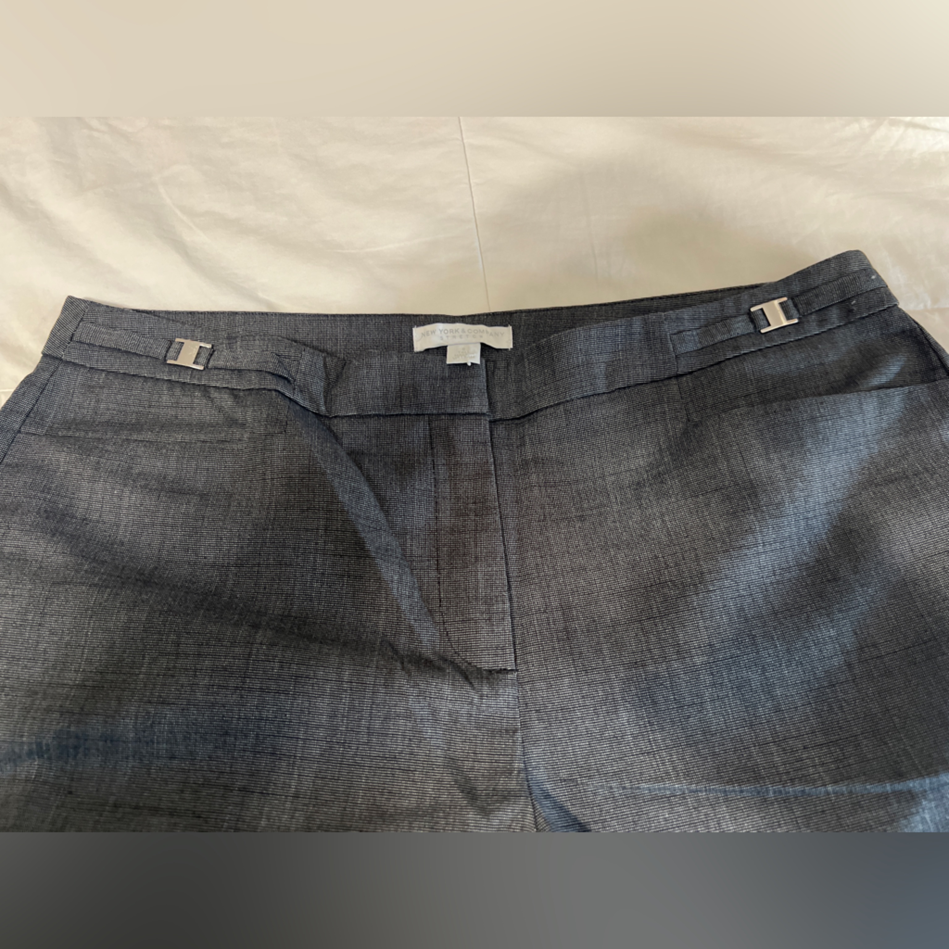 New York & Company Women's Gray Dress Pants